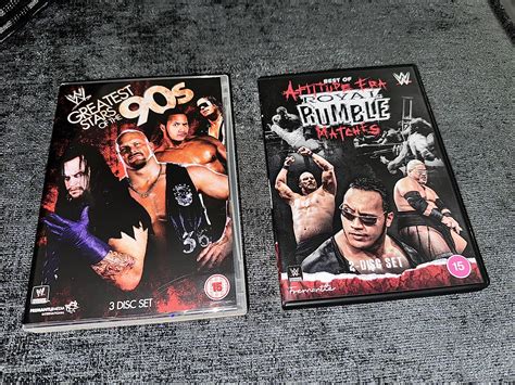 Wwe Best Of Attitude Era Royal Rumble Matches Dvd Uk The Rock Undertaker Stone