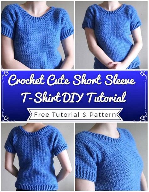 Crochet Classic Spring Ribbed T Shirt Pattern