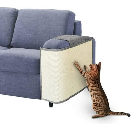 Cat Scratch Couch Protector, Cat Scratching Pad With Natural Sisal For Furniture Protection From ...