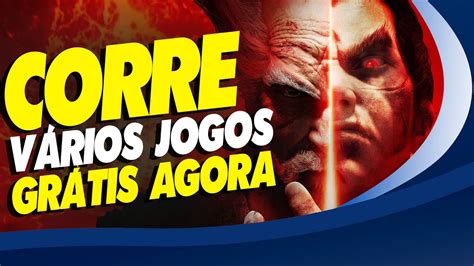 Corre VÁrios Jogos GrÁtis Agora E Pra Todos No Ps4 E Outras Plataformas SÓ Baixar E Jogar