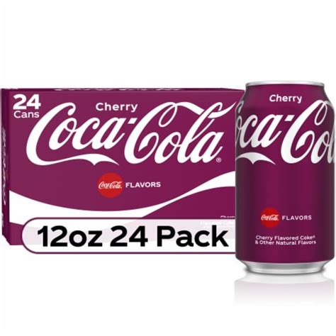 Coca Cola Cherry Soda Cans Pk Fl Oz Ralphs