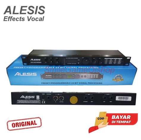 ALESIS Effects Vocal MICROVERB4 Digital Reverb Effects Vokal Lazada