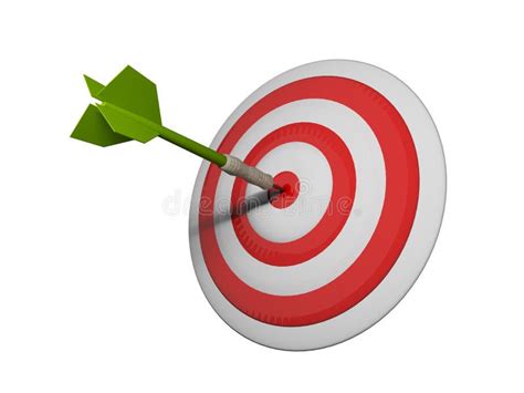 Hitting The Target Marketing Pyramid Stock Illustration