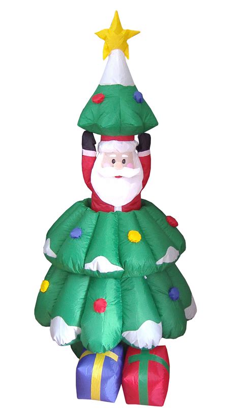 The Holiday Aisle® Christmas Animated Santa And Tree Decoration