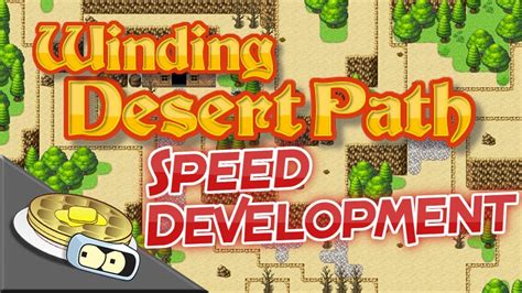 TWISTING WINDING DESERT PATH Map Speed Development RPG Maker MV MAP