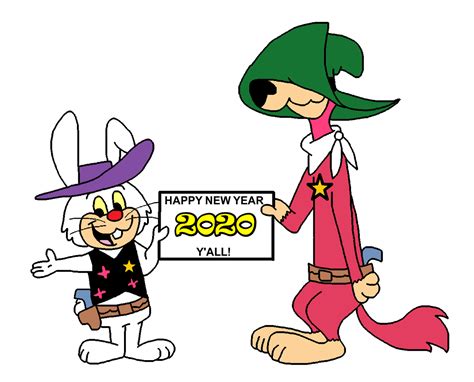 Ricochet Rabbit and Droop-A-Long New Year! by topcatmeeces97 on DeviantArt