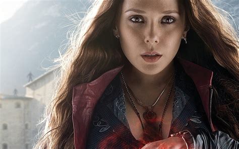 Scarlet Witch In Captain America Civil War Movies Background And