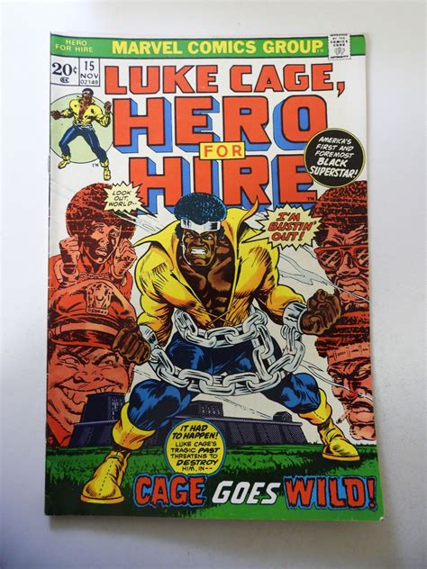 Hero For Hire 15 1973 VG FN Condition Comic Books Bronze Age