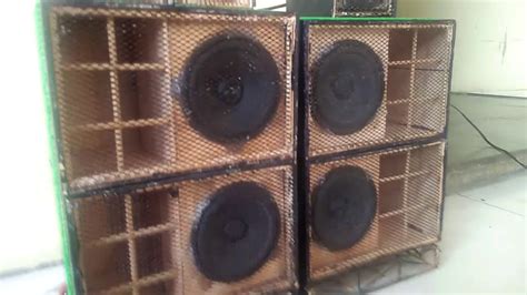 Cek Sound Miniatur Sound System Youtube