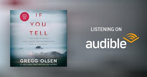 If You Tell By Gregg Olsen Audiobook Audibleca