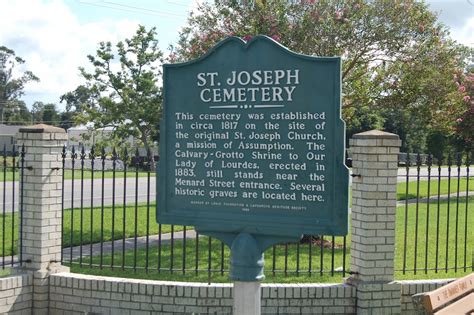 Read the Plaque - St. Joseph Cemetery