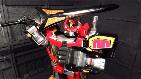 Soul of Chogokin Power Rangers Megazord Review - YouTube