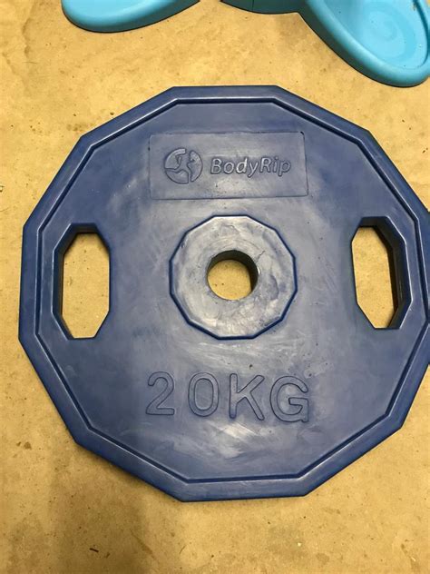 2 X 20 Kg Olympic Weights Plates In Radcliffe Manchester Gumtree