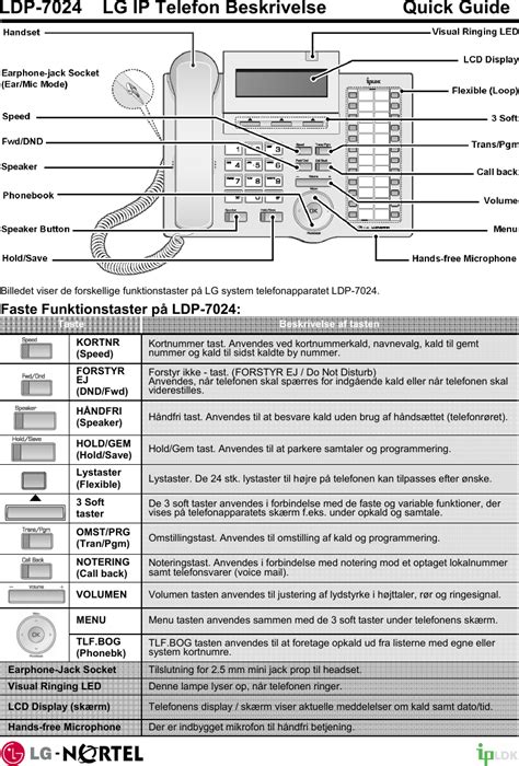 Ericsson LG LDP 7000BTU KEY TELEPHONE UNIT User Manual Microsoft