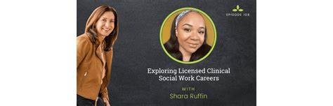 108 Exploring Licensed Clinical Social Work Careers With Shara Ruffin