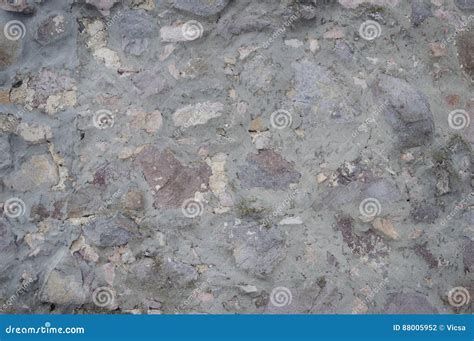 Smooth Stone Wall Background Stock Photo Image Of Masonry Flat 88005952