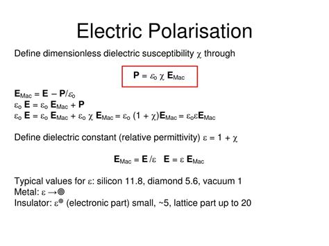 Ppt Dielectrics Powerpoint Presentation Free Download Id2610534