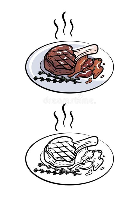 Cooked Pork Chop Clip Art