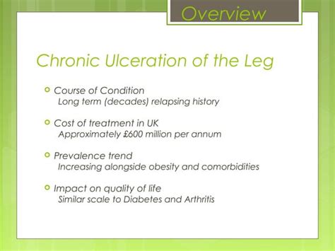 Leg Ulcer | PPT