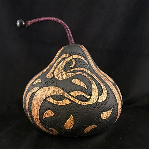 Fine Gourd Art Willow Etsy