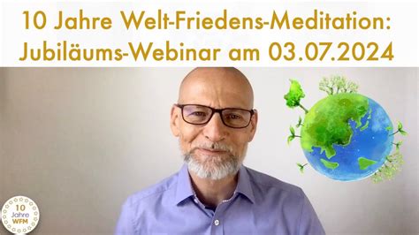 Einladung Zum Jubil Ums Webinar Am Jahre Welt Friedens