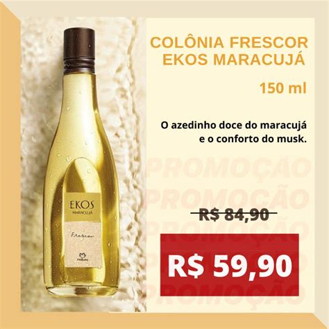 Natura Ekos Maracujá Colônia Frescor 150ml Shopee Brasil