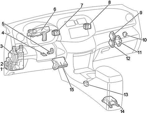 Fuse Box Diagram Toyota Rav G And Relay With Assignment And Location