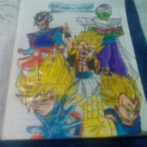 Dibujo de dragon ball z terminado DRAGON BALL ESPAÑOL Amino