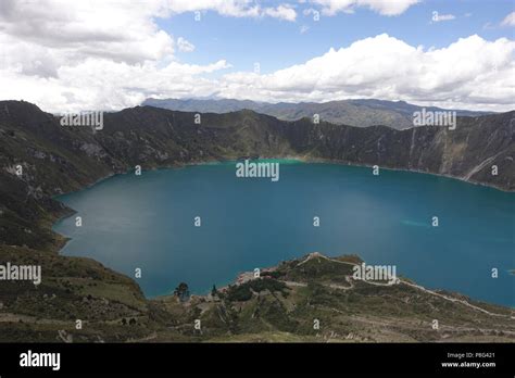 Quilotoa Crater Lake, Ecuador Stock Photo - Alamy