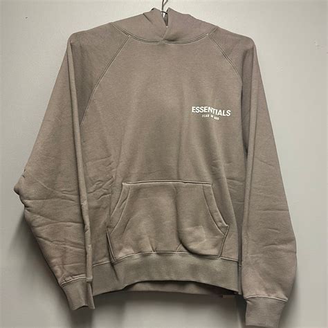 Essentials Hoodie Desert Taupe Underground Closet Llc