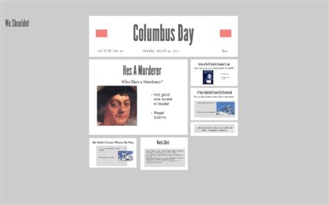 Why We Shouldnt Celebrate Columbus Day By Sloth Chunk On Prezi