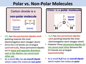 Polar And Non Polar Molecules By Teach Science And Beyond TPT