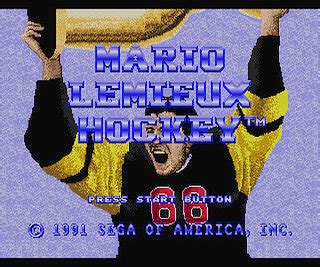 MD Mario Lemieux Hockey