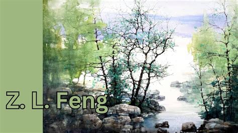 Watercolors By Z L Feng Usa Youtube