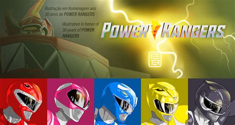 Power Rangers Poster :: Behance