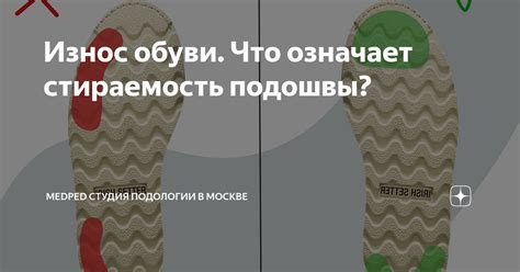 Износ обуви. Что означает стираемость подошвы? | Medped.ru | Дзен