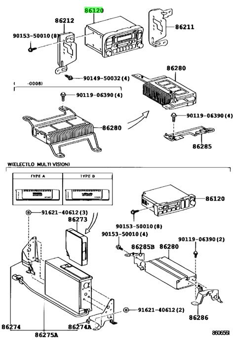 Toyota Receiver Assy Radio Lexus