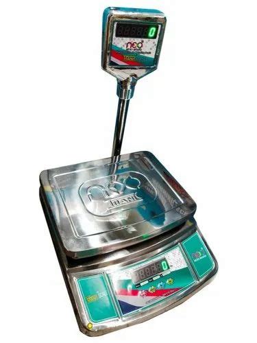 Nexo Titanic Digital Ss Poll Jumbo Table Top Scale At Rs Table