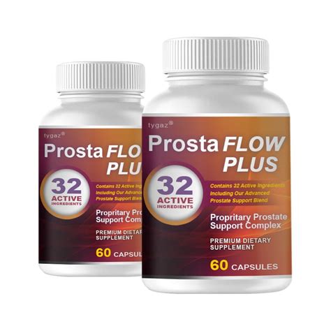 2 Pack ProstaFlow Plus Prosta Flow Plus Proprietary Support Complex