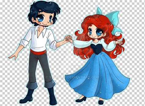 Descarga Gratis Ariel El Pr Ncipe Chibi Disney Arte De L Nea De