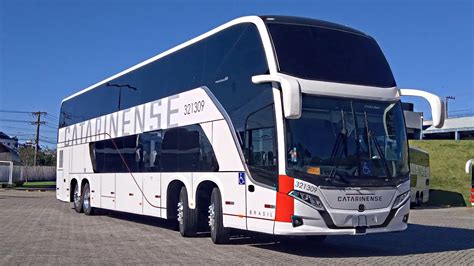 Apresenta O Busscar Vissta Buss Dd Chassi Scania K Ib Youtube