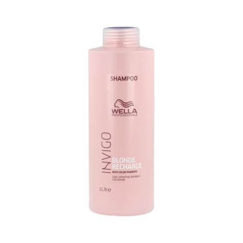 Wella Invigo Blonde Recharge Shampoo Ml Haare Parfuem