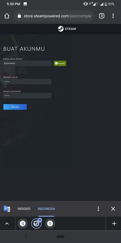 Cara Membuat Akun Steam Dengan Mudah Emirortech Video Game Youtube