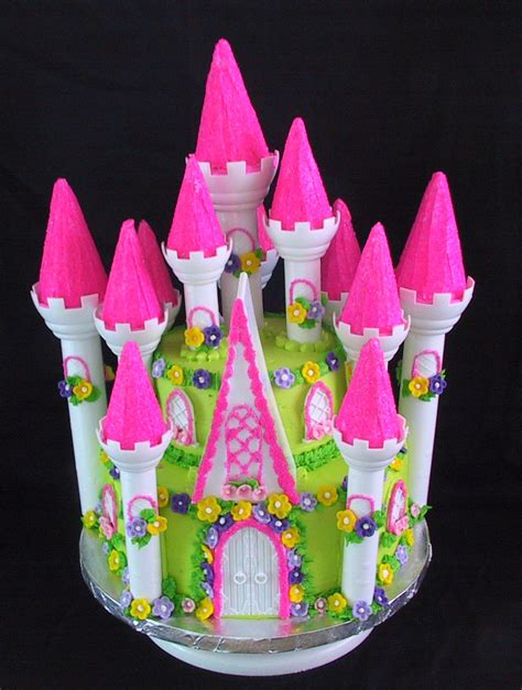 Princess Castle Birthday Cake The Twisted Sifter