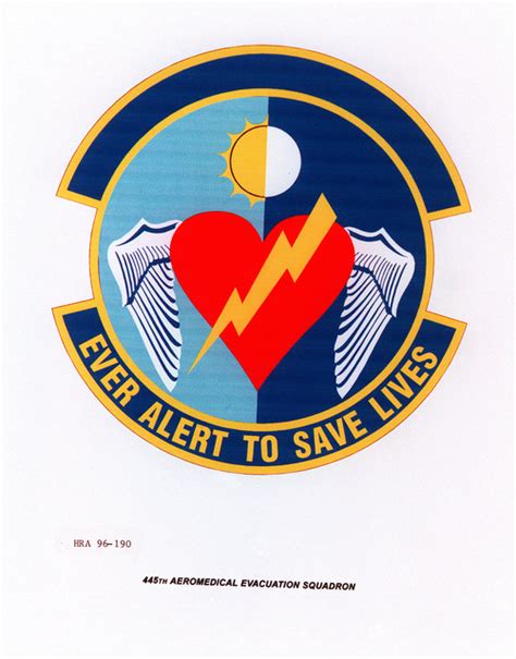 Air Force Organizational Emblem Th Aeromedical Evacuation Squadron