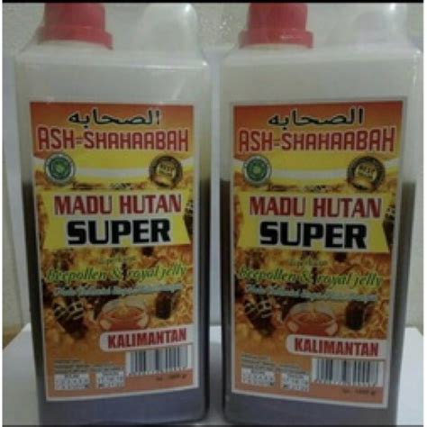 Jual Madu Hutan Kalimantan Ash Shahaabah Kg Diperkaya Bee Pollen