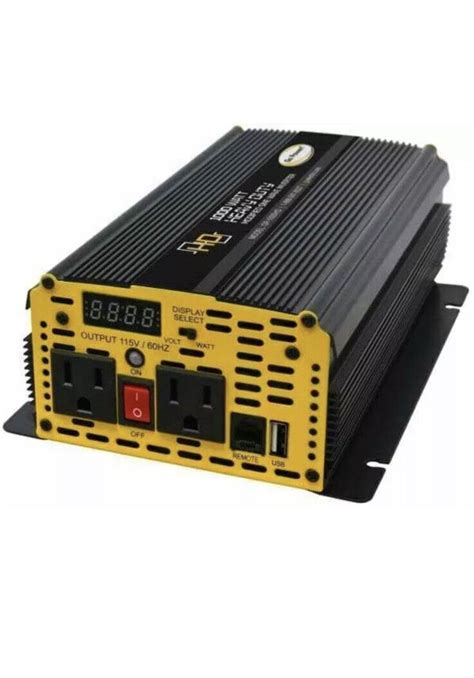 Go Power 1750 Watt Heavy Duty Modified Sine Wave Inverter Ebay