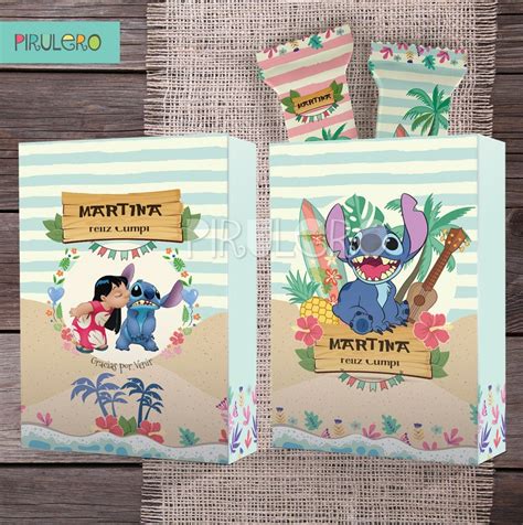 Kit Imprimible Lilo Y Stitch Party Bundle Lilo And Stitch Etsy