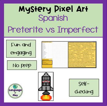 Spanish Preterit Vs Imperfect Past Tense Mystery Picture Influential