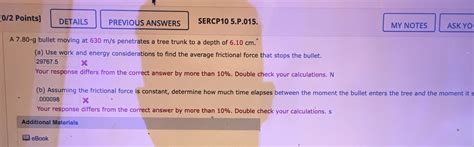 Solved [0 2 Points] Details Previous Answers Sercp10